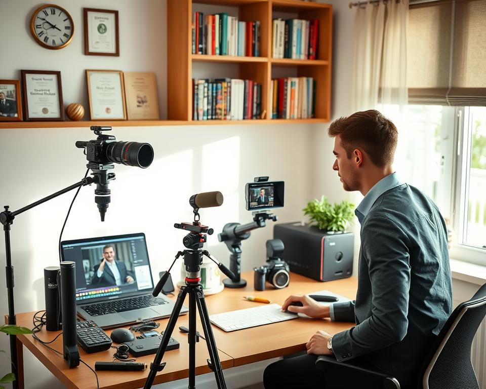 YouTube content creation