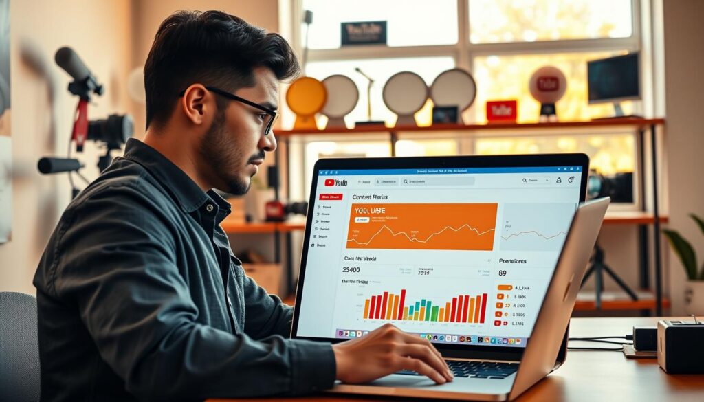 YouTube advertisement monetization