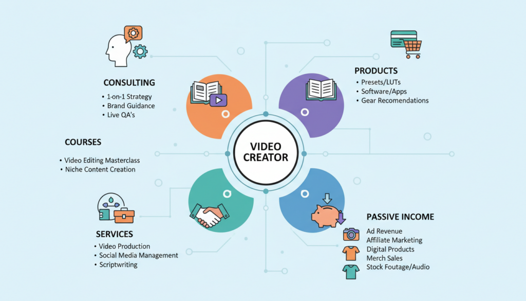 monetization opportunities for video creators over 40