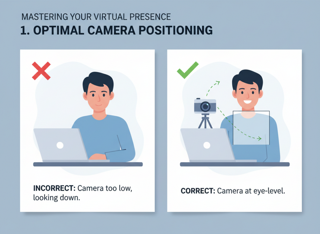 tips for natural camera presence and authentic delivery