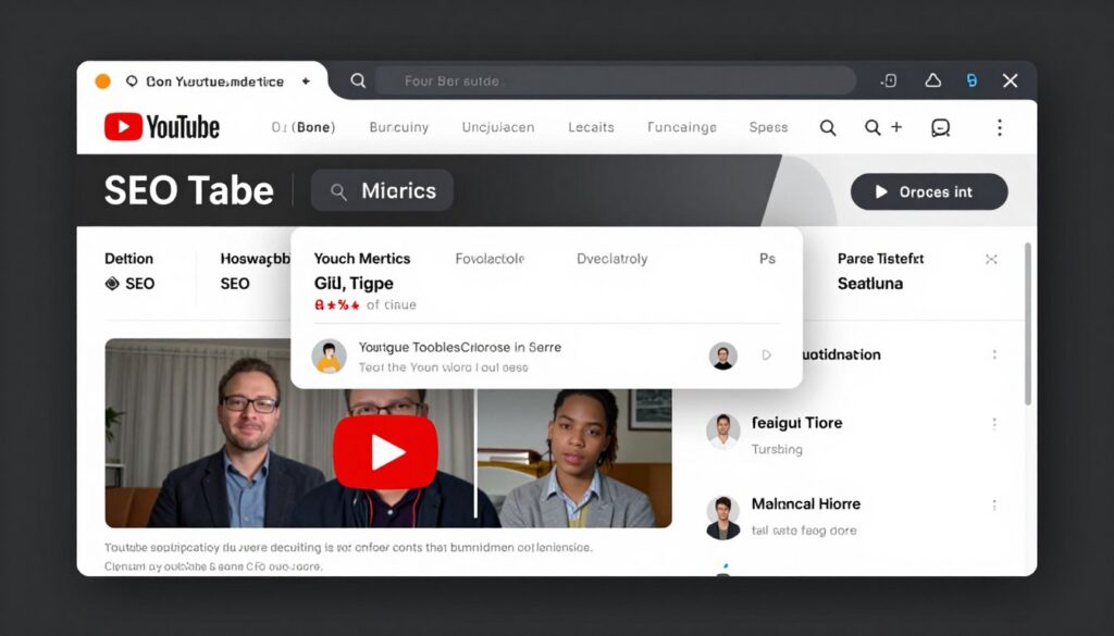 vidIQ Vision browser extension showing YouTube analytics overlay